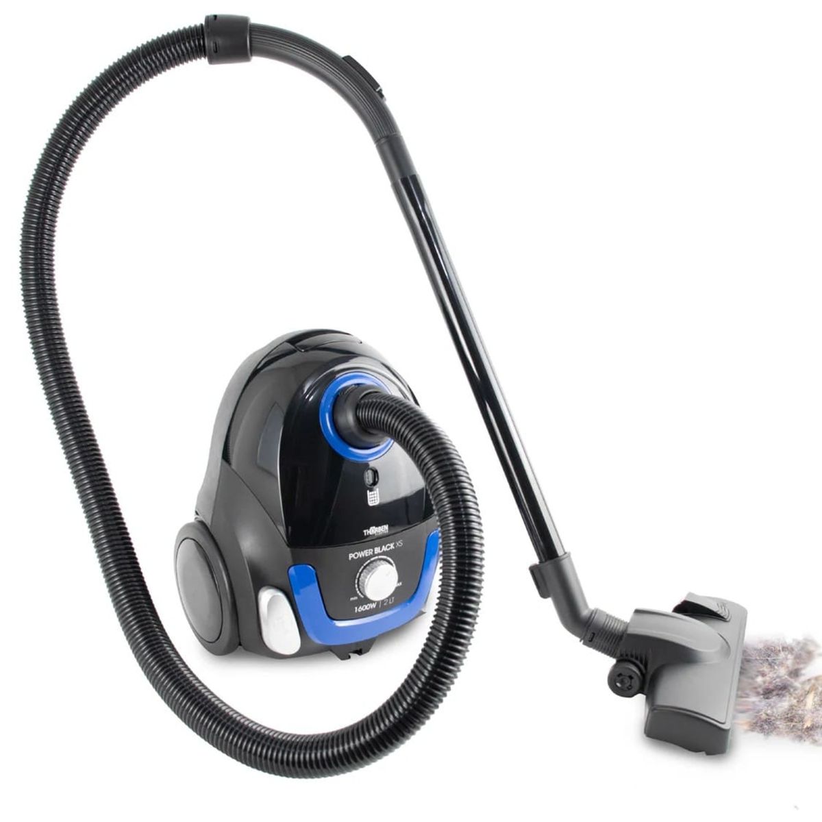 THORBEN - Aspiradora de bolsa Thor Power Black Xs