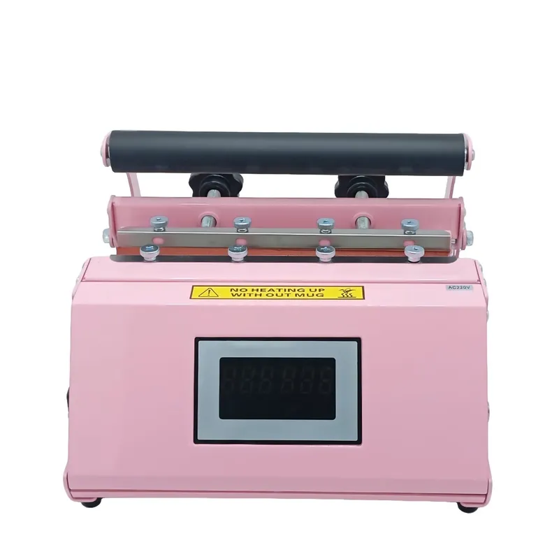 TODOK - Maquina Estampadora De Tazas 30oz 550w Rosada