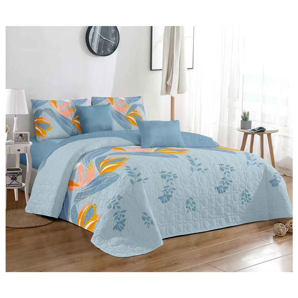 GENERICO - Cubrecama Quilt Verano 2 Plazas - Lazio KFL685