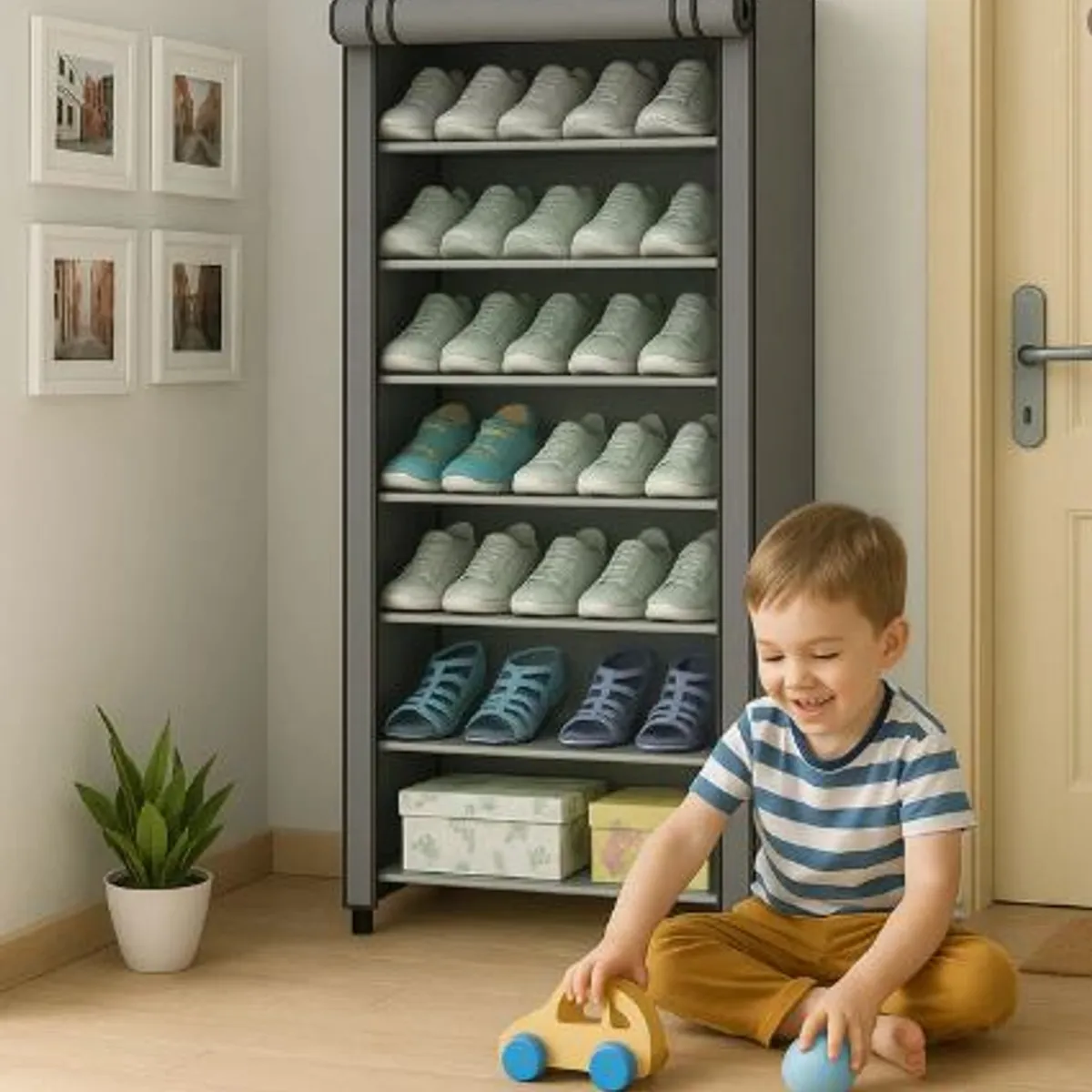 GENERICO - Zapatero Organizador  Zapatos 10 Niveles