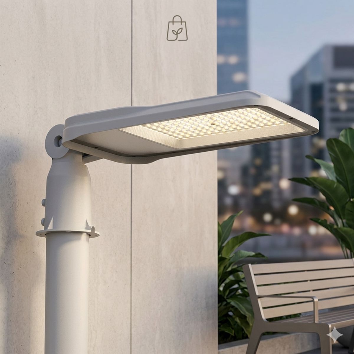 TECHNOLAMP - Luminaria Vial Led Neo Technolamp 70W 130LMW 2000K IP66 IK10 DS01