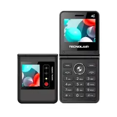 TECNOLAB - Telefono Celular Senior 4g Adulto Mayor Dual Sim