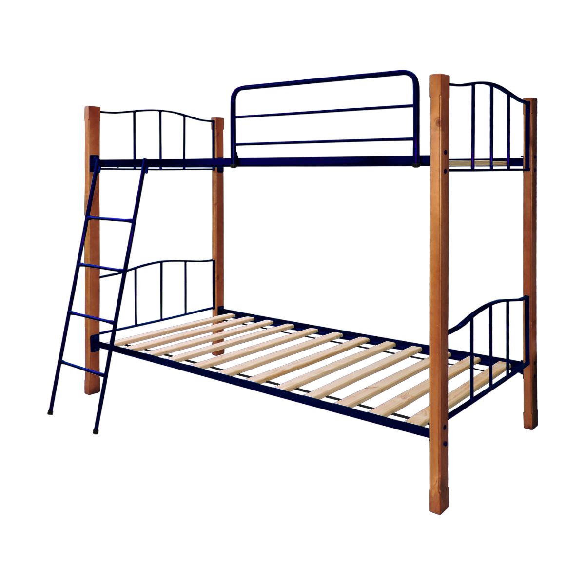 FUTONES Y MUEBLES - Camarote Modelo Country 1.5 Plaza Azul