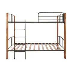 FUTONES Y MUEBLES - Camarote Modelo Country 1.5 Plaza Castaño