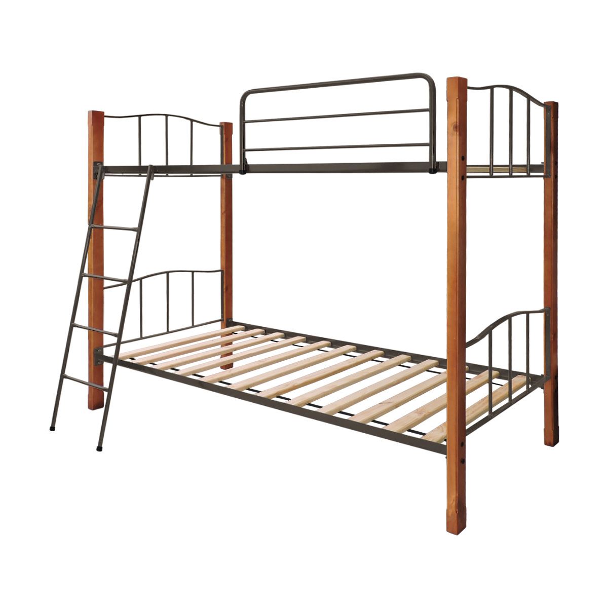 FUTONES Y MUEBLES - Camarote Modelo Country 1.5 Plaza Castaño