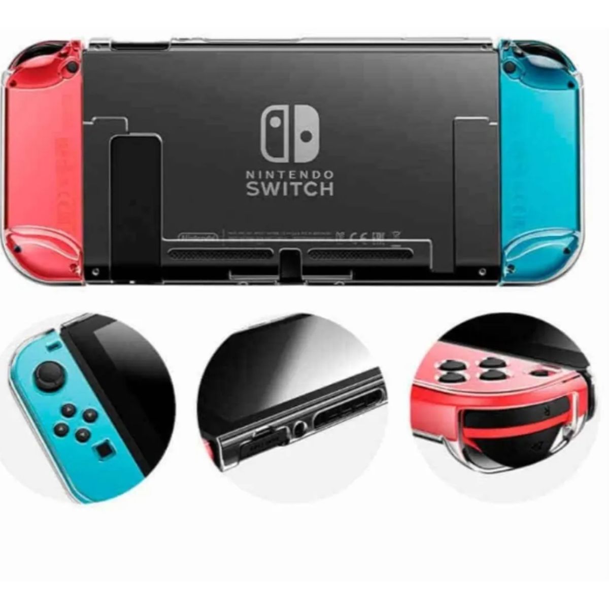 GENERICO - Estuche Nintendo Switch Accesorios Carcasa Switch Acrílico