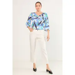 MA GRIFFE - Jeans Mujer Crudo Magriffe