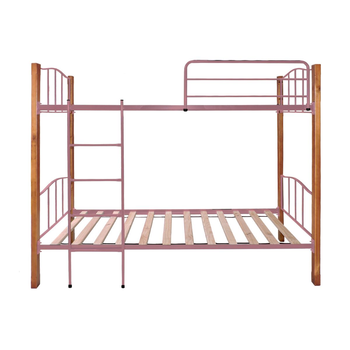 FUTONES Y MUEBLES - Camarote Modelo Country 1.5 Plaza Rosado