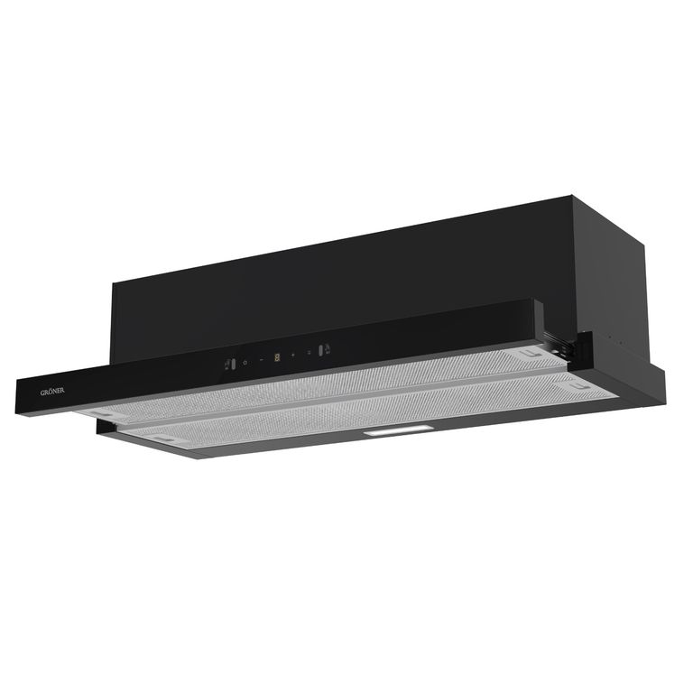 GRONER Campana Telescópica Gröner Black Digital T90
