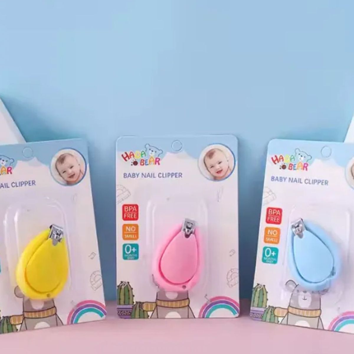 GENERICO - Corta Uñas Bebe Corta Uñas Infantil Con Tapa Seguridad