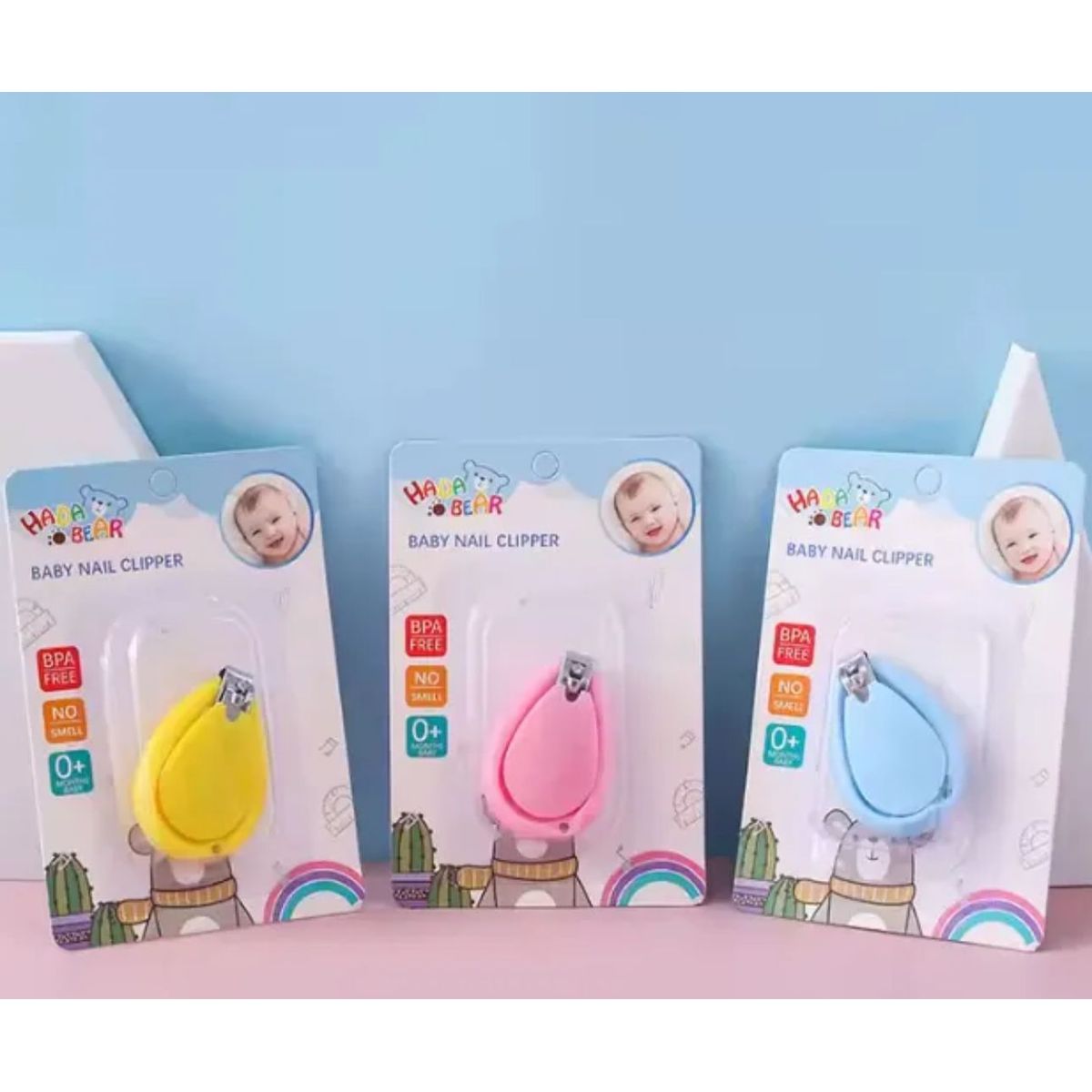 GENERICO - Corta Uñas Bebe Corta Uñas Infantil Con Tapa Seguridad