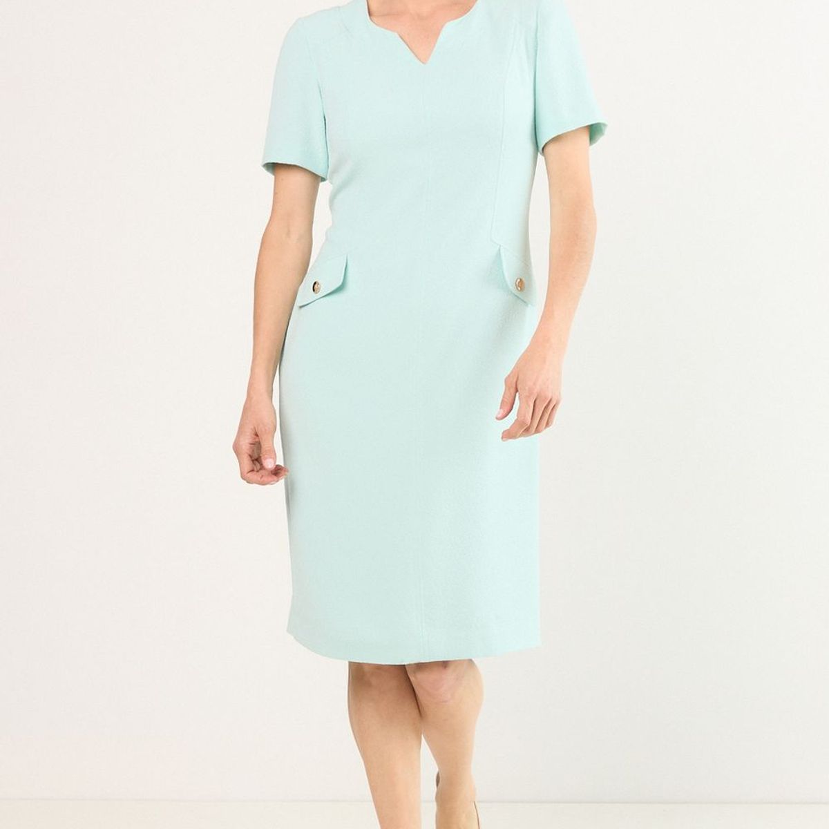 MA GRIFFE - Vestido Largo Mujer Verde Magriffe