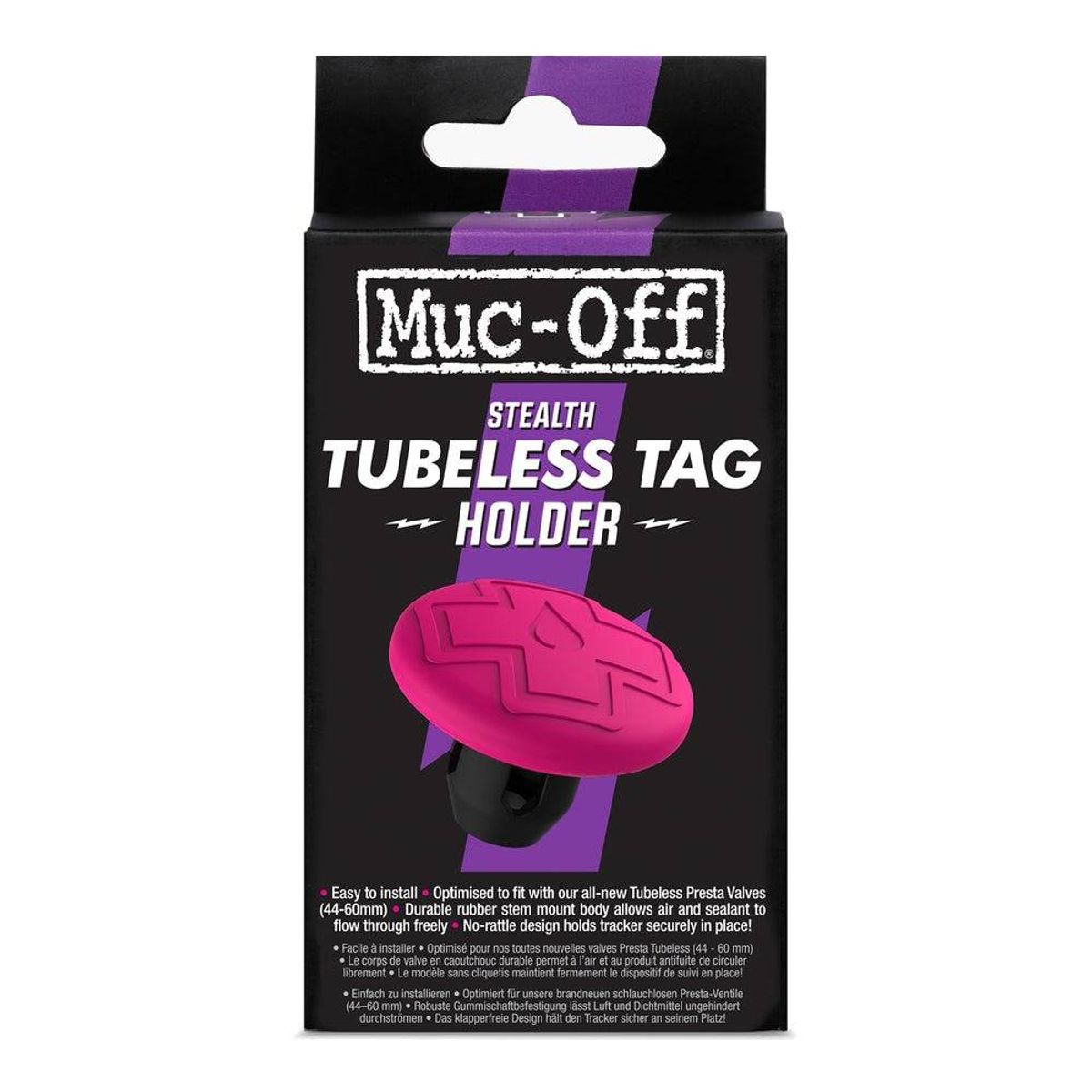 MUC OFF - Muc-Off porta airtag para llantas tubeless