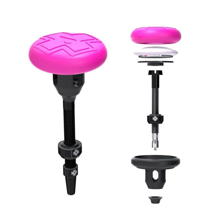 Muc-Off porta airtag con valvula para llantas tubeless