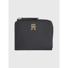 TOMMY HILFIGER - Billetera Feminine Monogram Negro