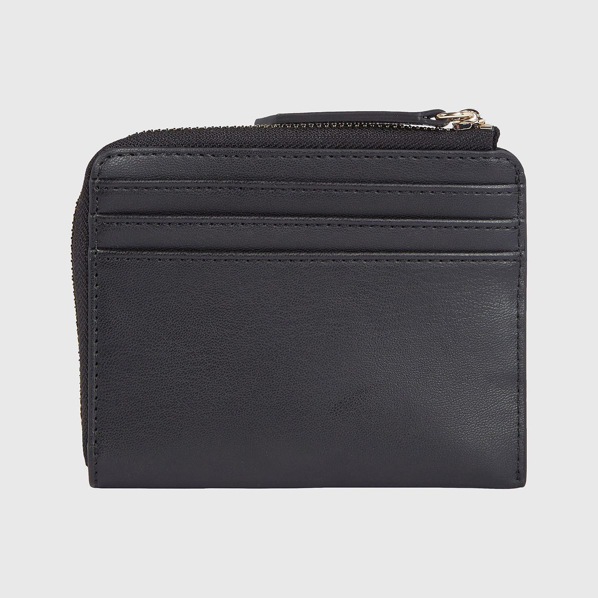 TOMMY HILFIGER - Billetera Feminine Monogram Negro Tommy Hilfiger