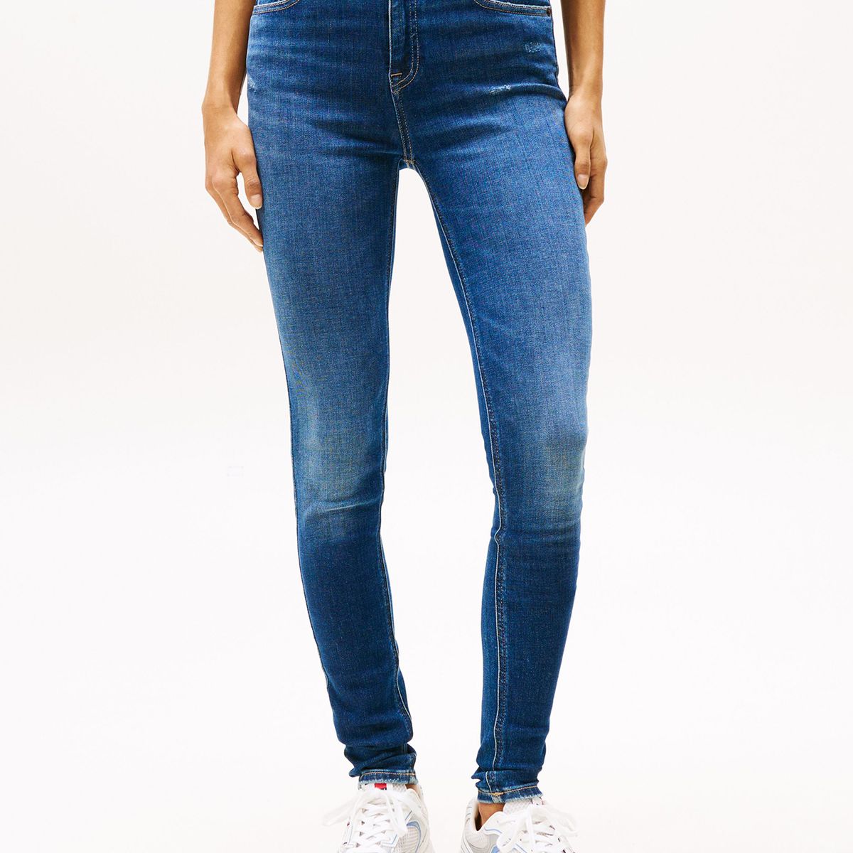 TOMMY HILFIGER - Jeans Nora Skinny Fit Y Talle Medio Azul Tommy Jeans