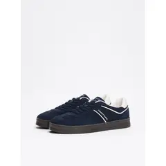 TOMMY HILFIGER - Zapatillas Greenwich Suede Azul Tommy Jeans