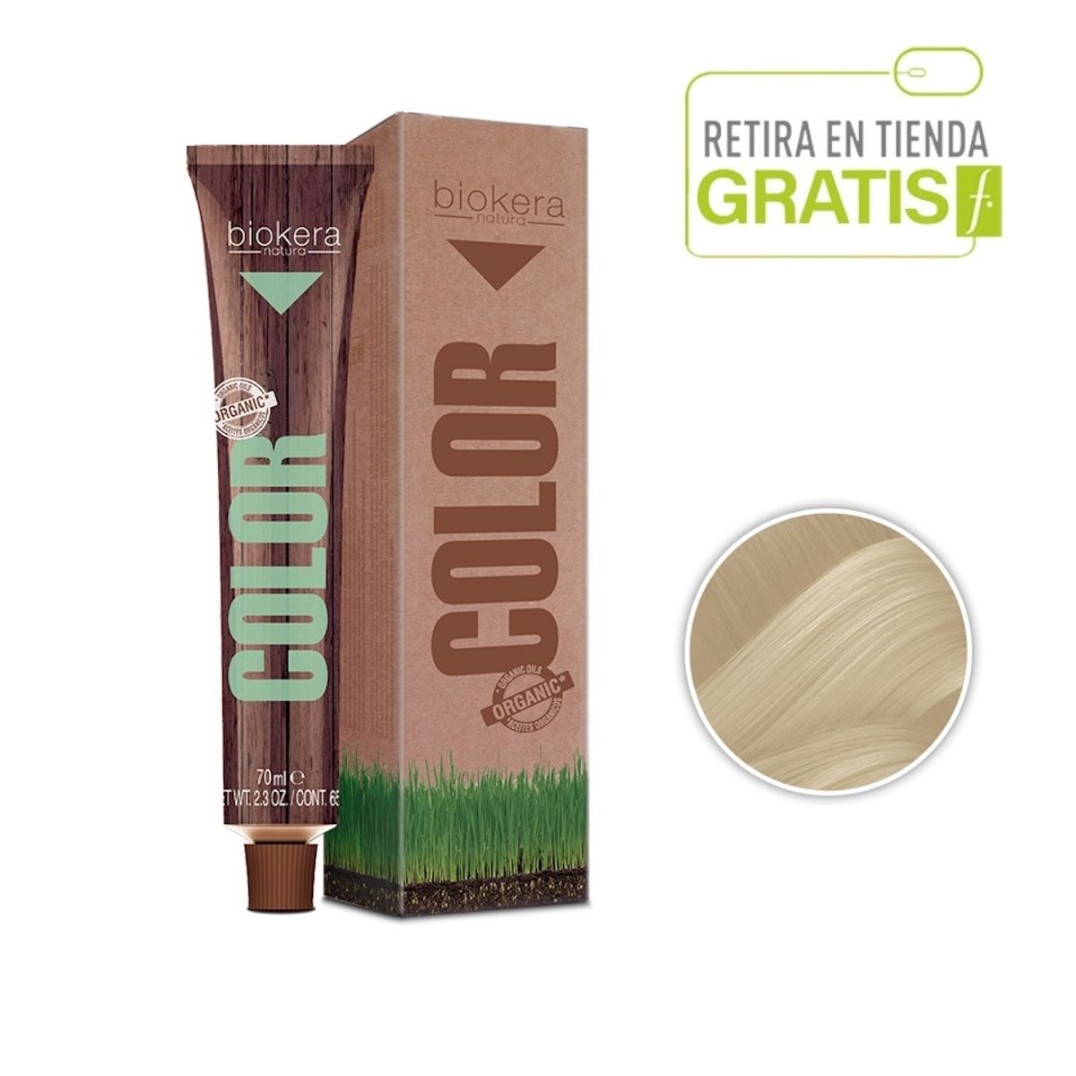 SALERM - SALERM Tintura Biokera 12.112 Rubio Extra Platino Copenhague