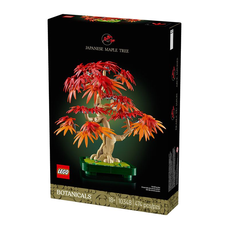 LEGO - LEGO Bonsái de Arce Rojo Japonés 10348