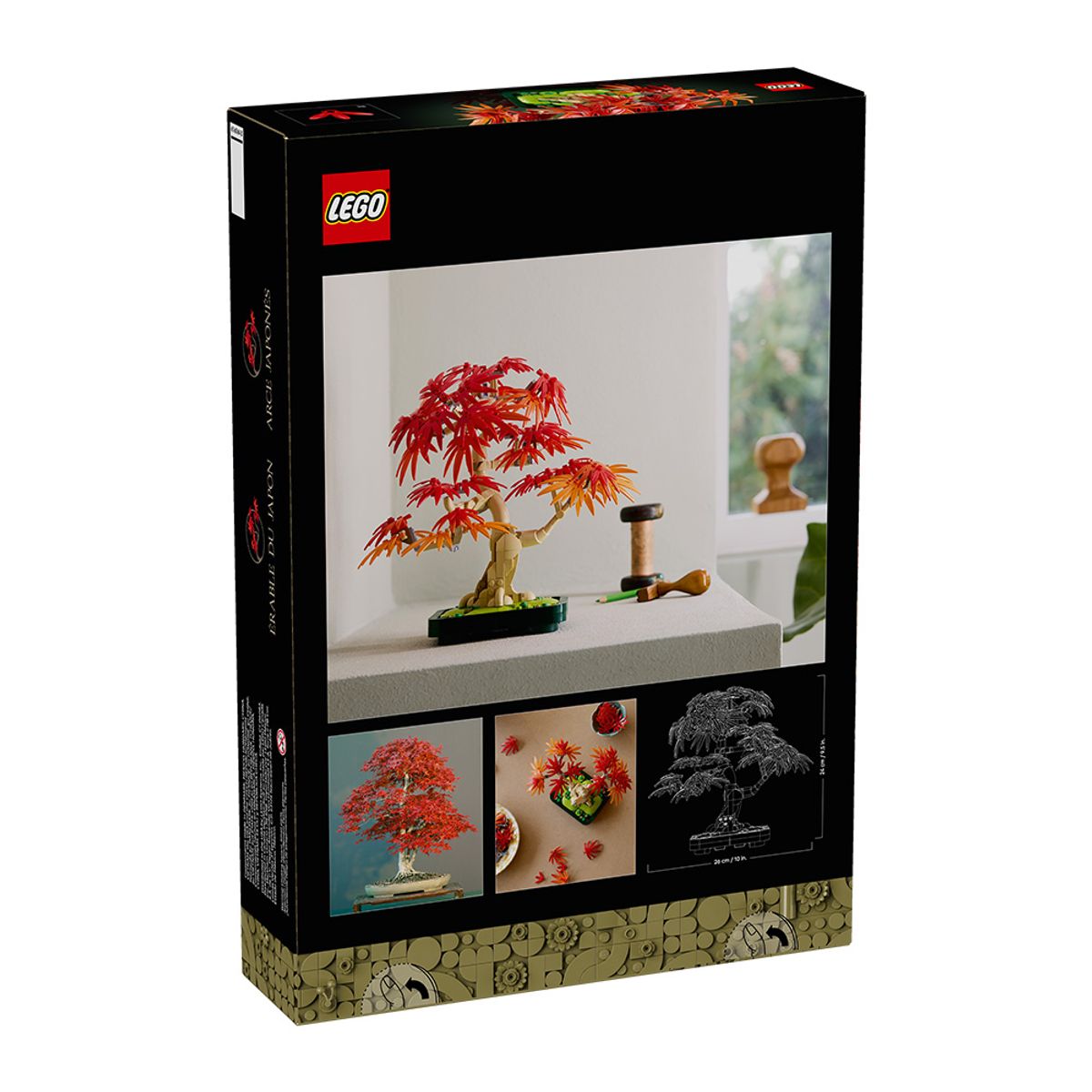 LEGO - LEGO Bonsái de Arce Rojo Japonés (10348)