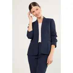 MA GRIFFE - Blazer Mujer Azul Magriffe