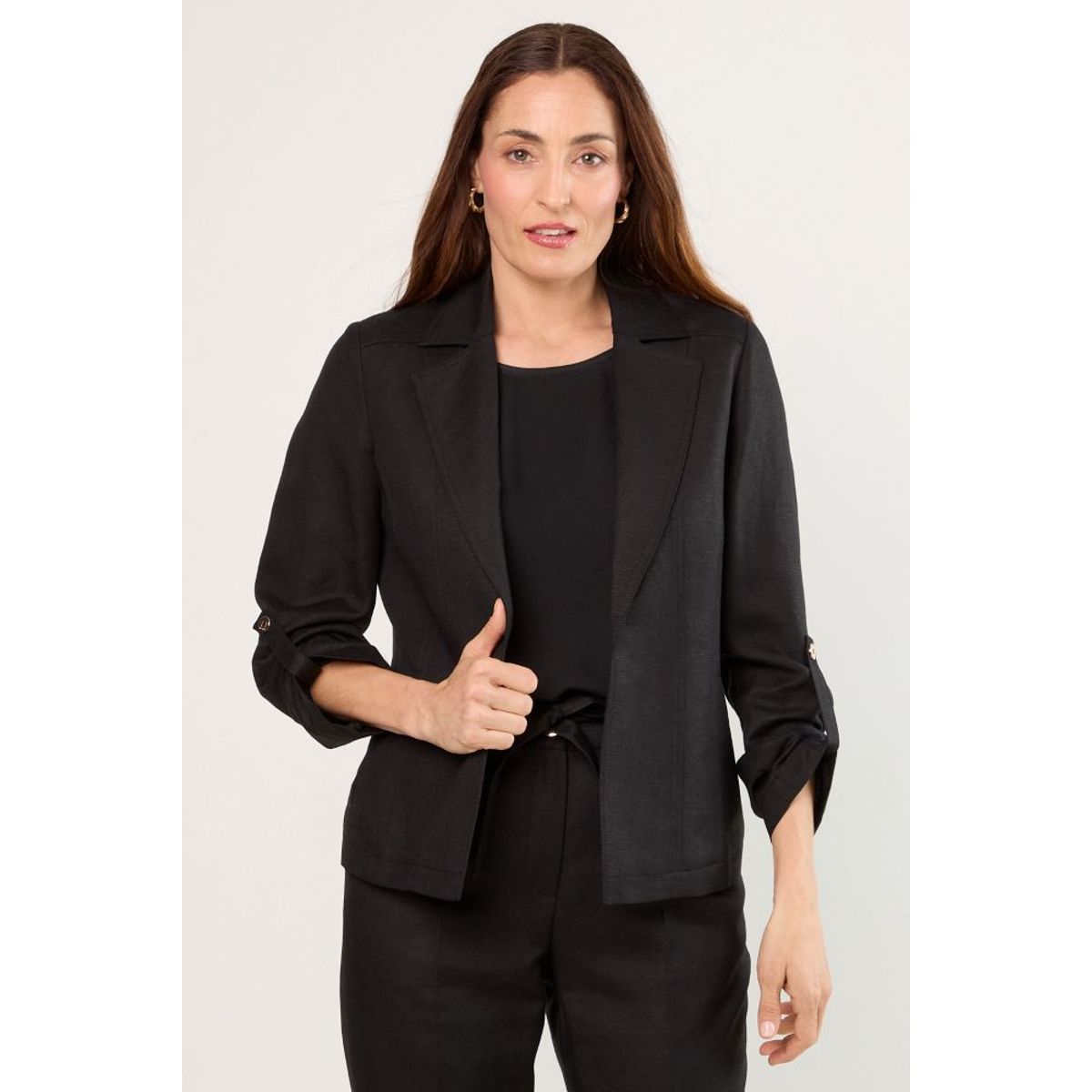MA GRIFFE - Chaqueta Mujer Negro Magriffe