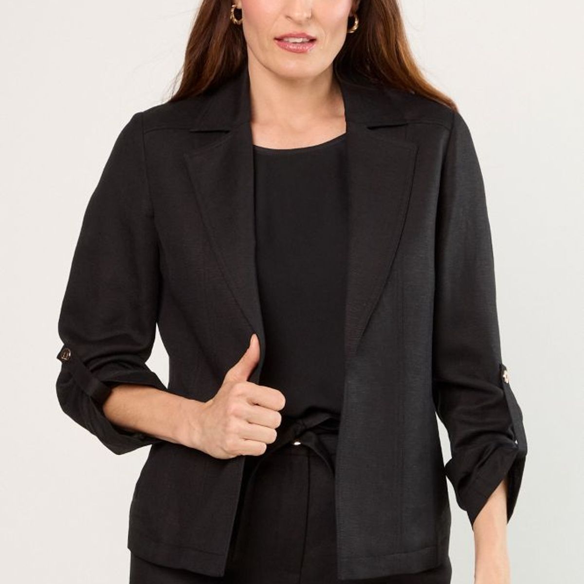 MA GRIFFE - Chaqueta Mujer Negro Magriffe