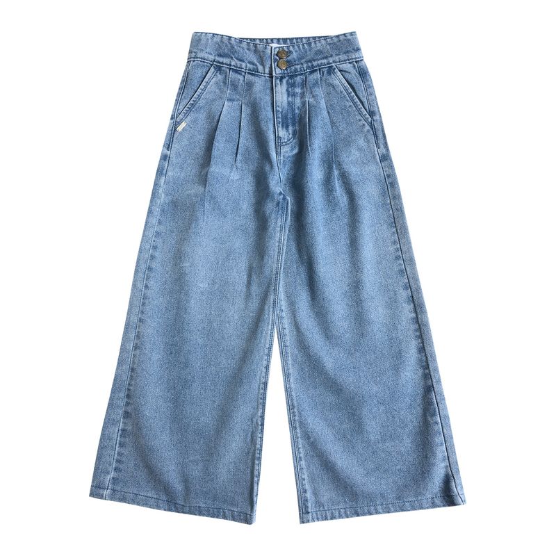 EXCEPTION - Jeans Mezclilla Palazzo Niña Exception