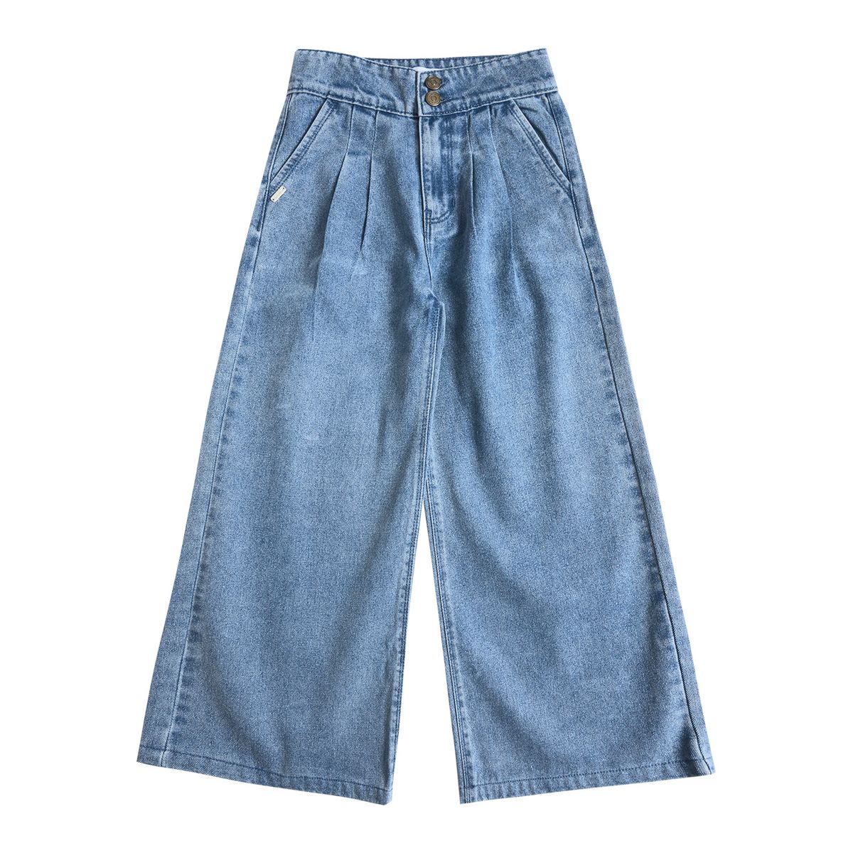 EXCEPTION - Jeans Mezclilla Palazzo Niña Exception