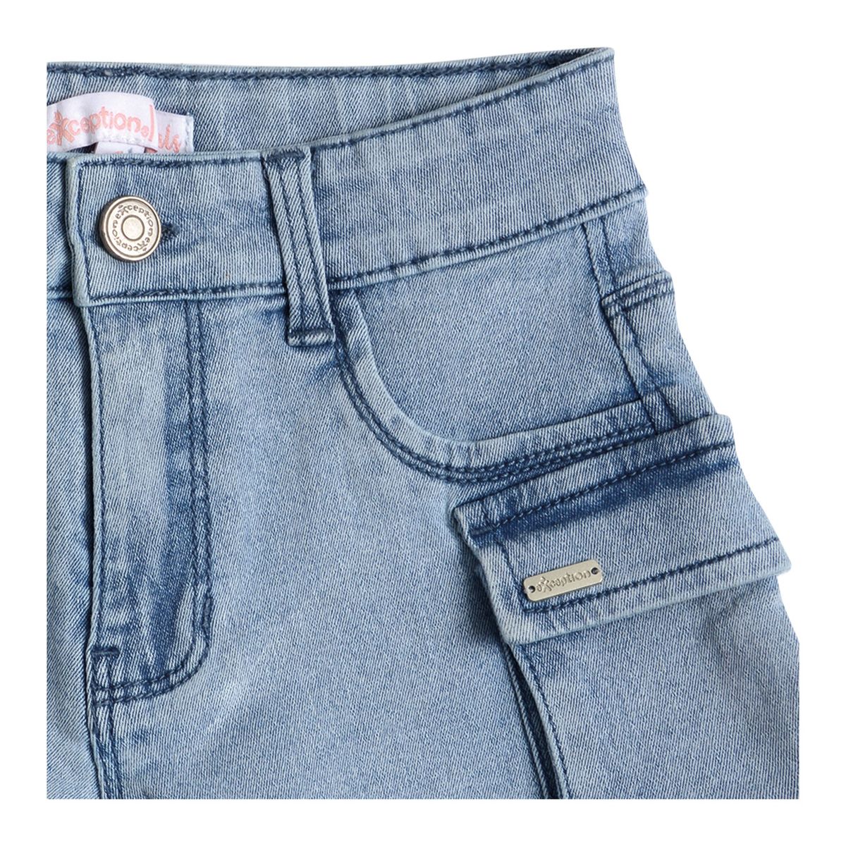 EXCEPTION - Short Mezclilla Niña Exception