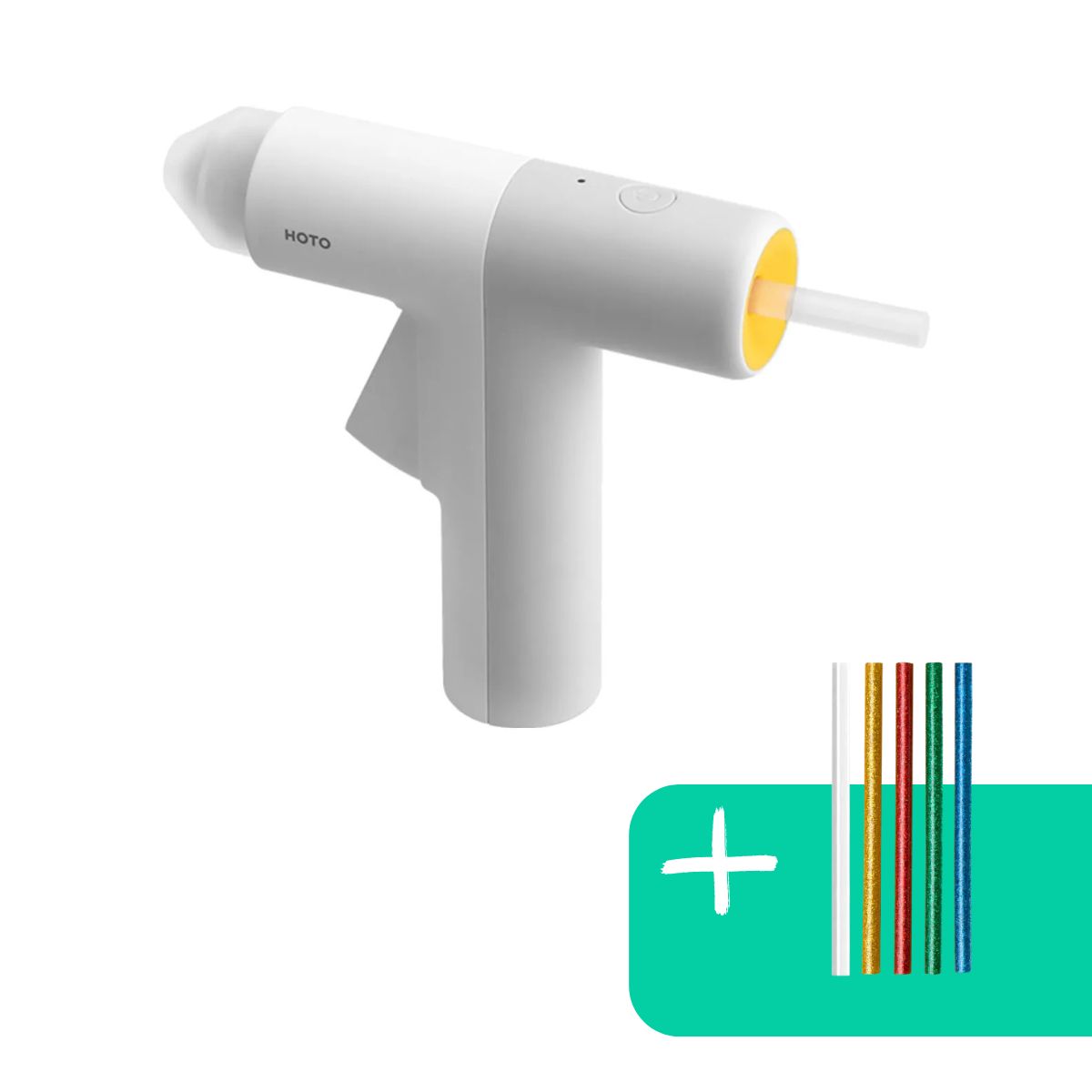 HOTO - HOTO Pistola de Silicona + Barras de Silicona