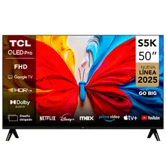 TCL - Smart TV 50" FULL HD QLED 50S5K