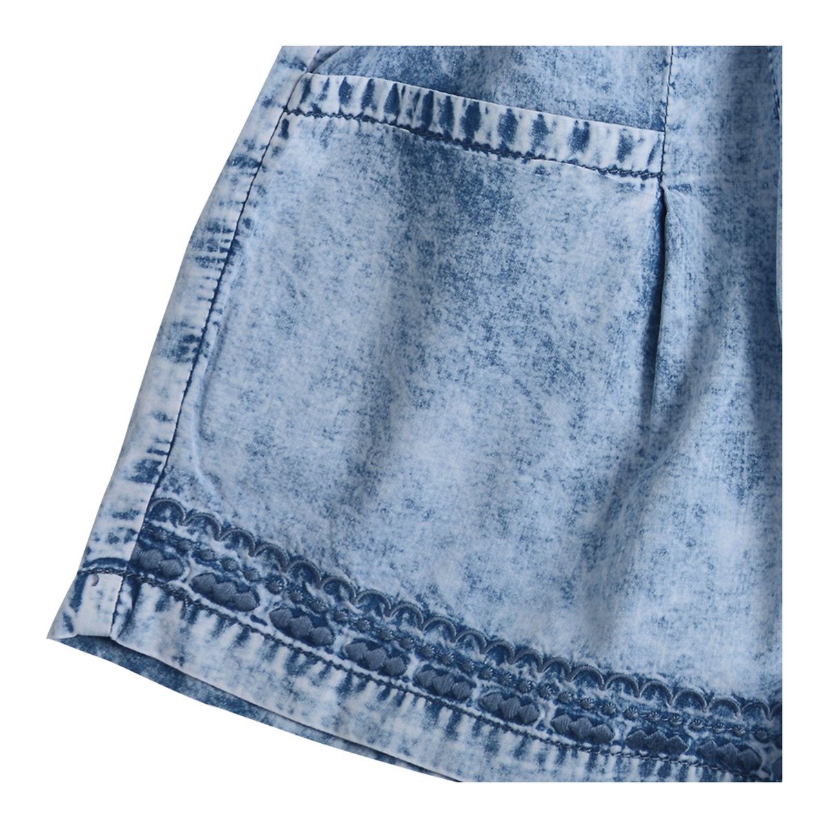 EXCEPTION - Short Mezclilla Liviana Niña Exception