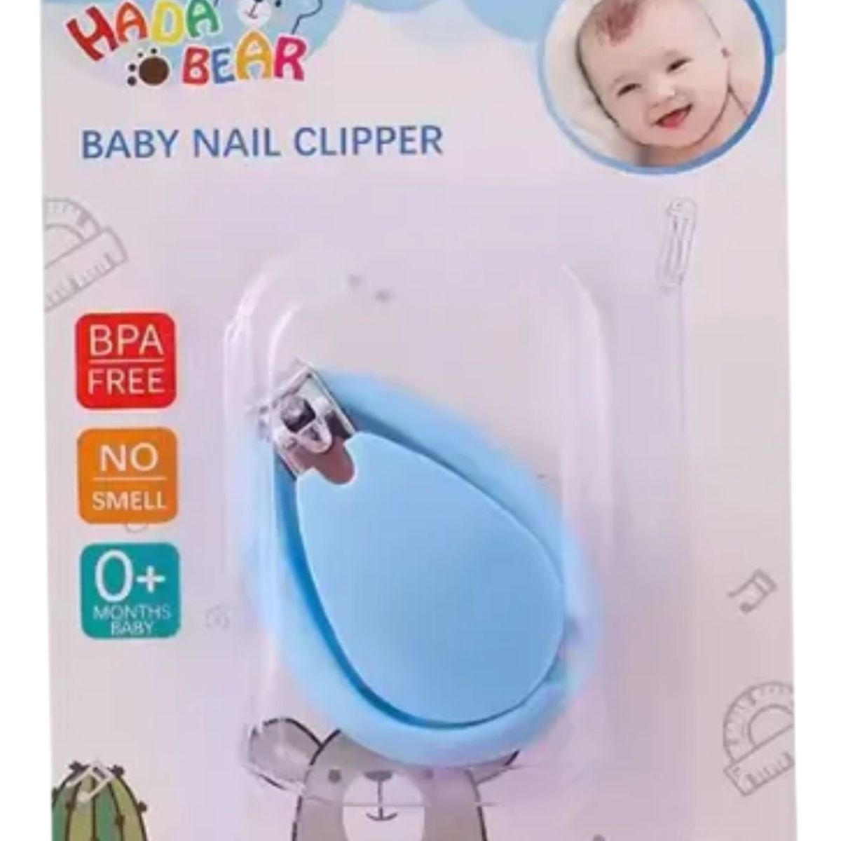 GENERICO - Corta Uñas Bebe Cortauñas Infantil Con Tapa Seguridad
