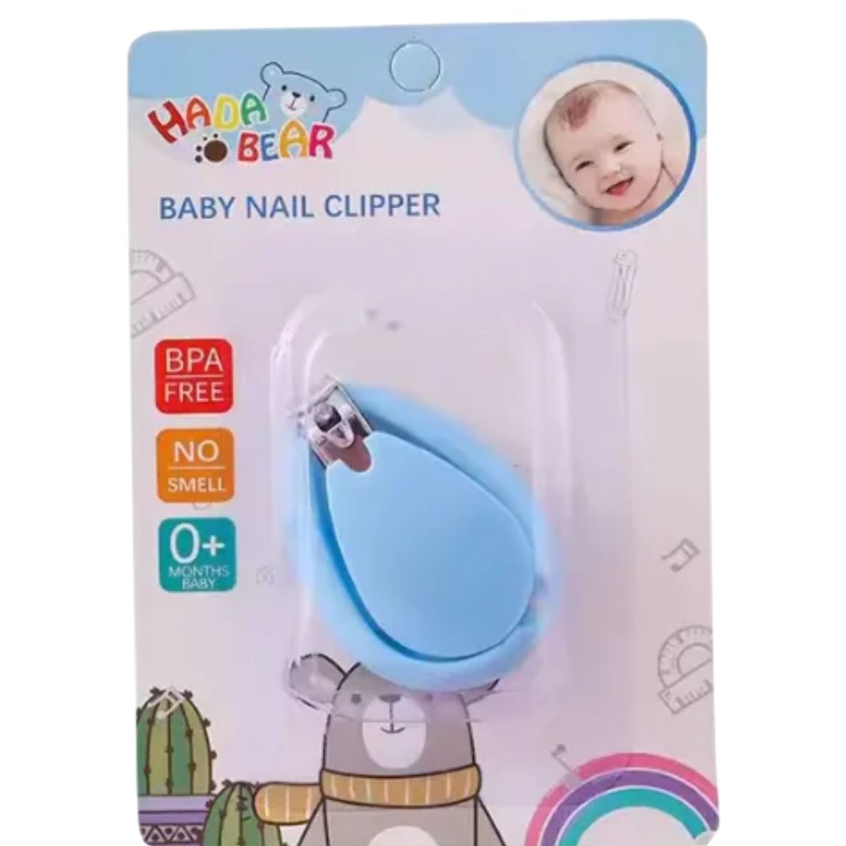 GENERICO - Corta Uñas Bebe Cortauñas Infantil Con Tapa Seguridad