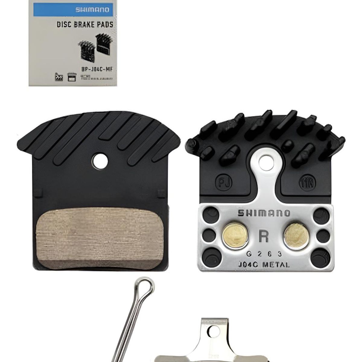 SHIMANO - Pastilla Freno De Disco Shimano J04c Metal Ice-tech