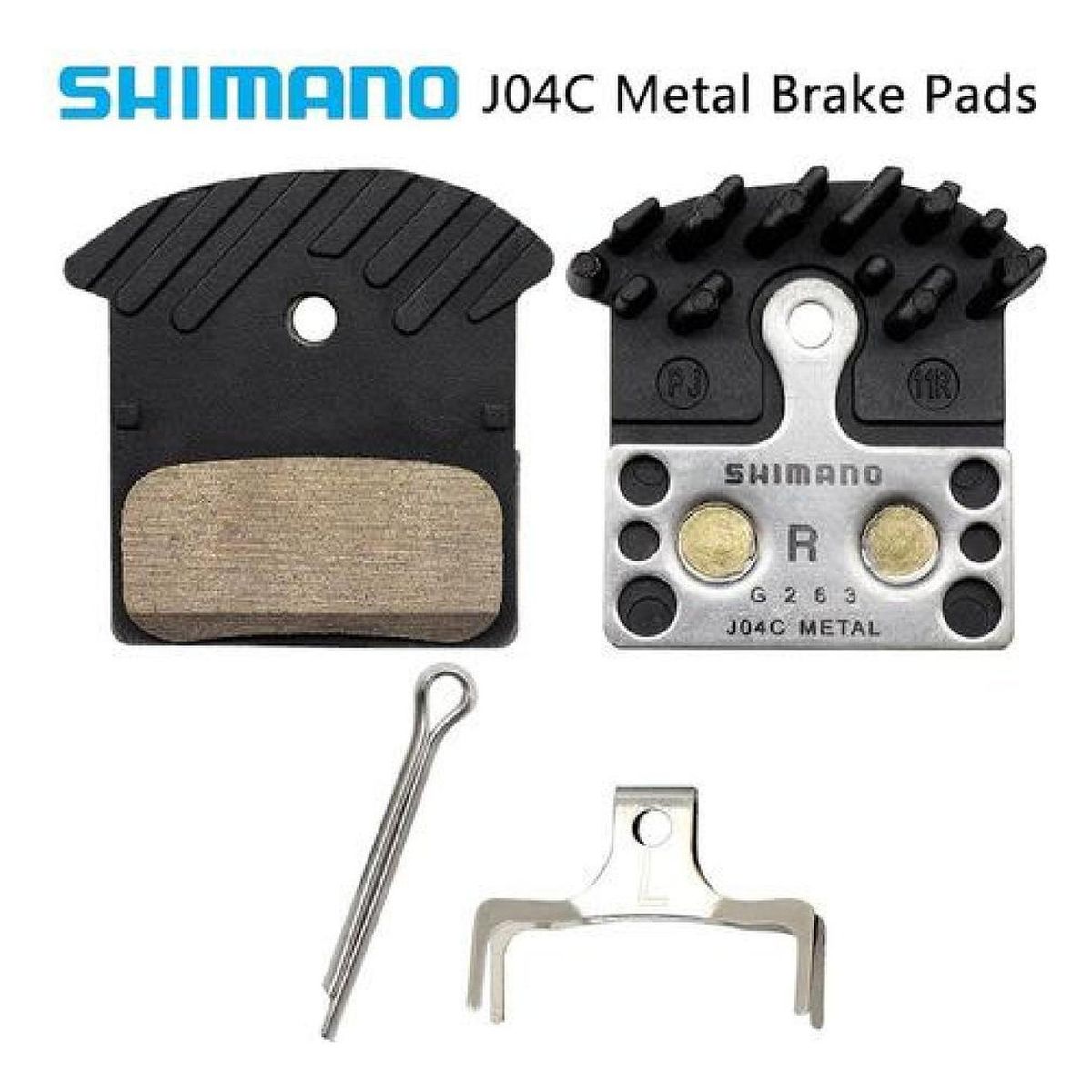 SHIMANO - Pastilla Freno De Disco Shimano J04c Metal Ice-tech