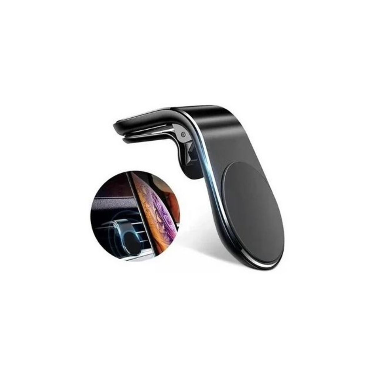 GENERICO - Soporte De Celular Auto Telefono Magnético Imán Automóvil