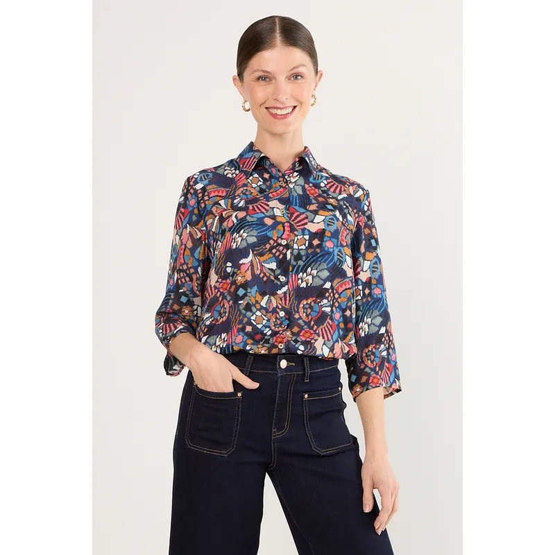 MA GRIFFE - Blusas Mujer Blanco Magriffe