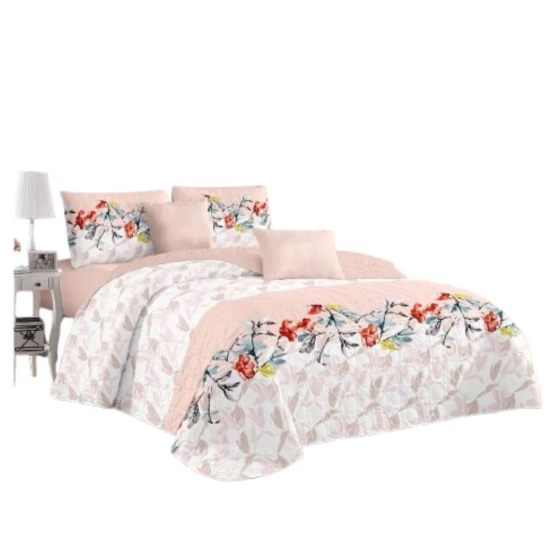 GENERICO - Cubrecama Quilt Verano King - Sunderland KFL692