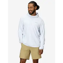 MARMOT - Polera Hombre Arex Upf50 Hoody Blanco