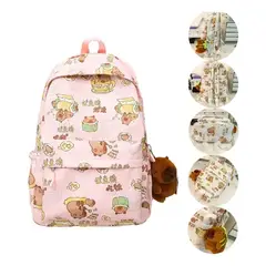 GENERICO - Mochila capibara con peluche