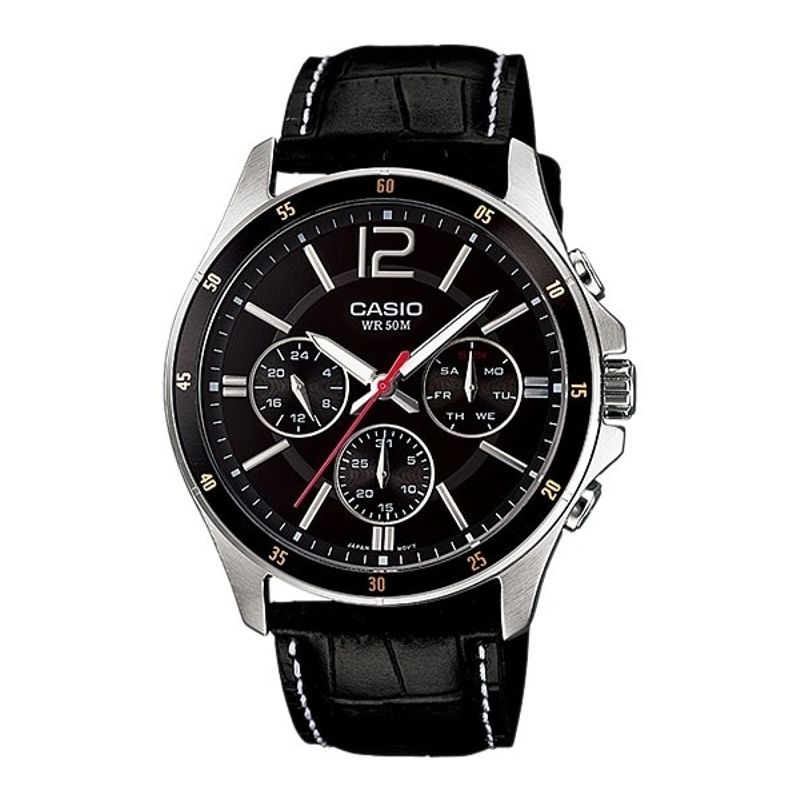 CASIO - RELOJ CASIO MTP1374L-1A HOMBRE ANALOGO MULTICALENDARIO