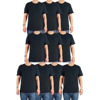 Pack 10 Poleras Algodón Manga Corta Hombre Para Estampar 001