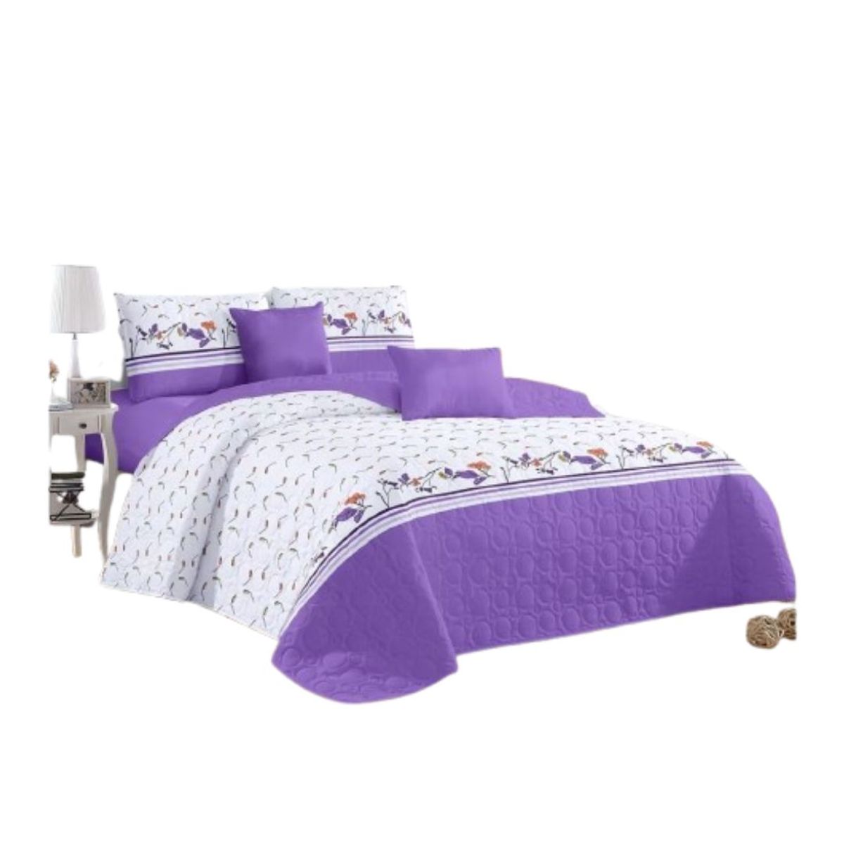 GENERICO - Cubrecama Quilt Verano King - Belfast KFL687