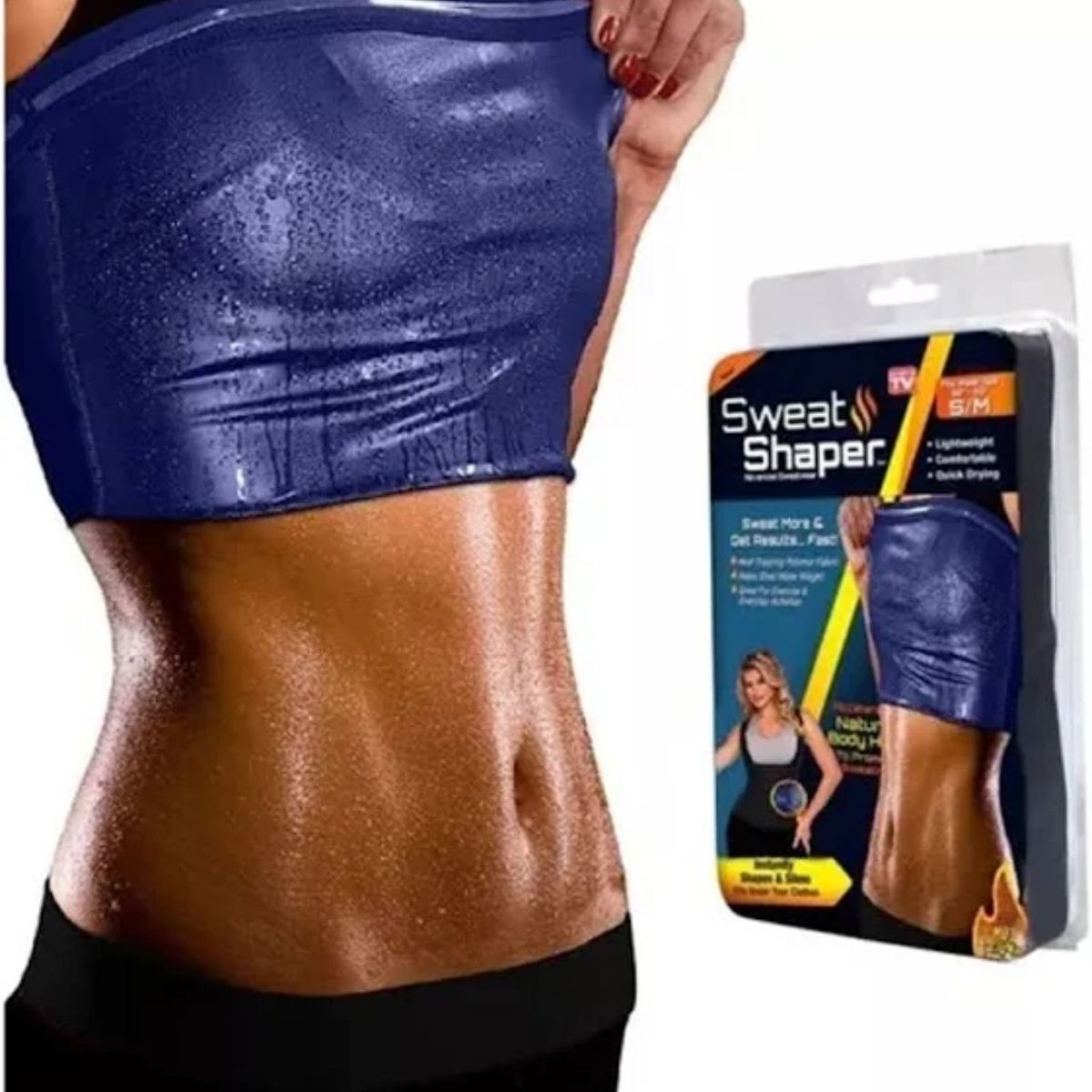 GENERICO - Sweat Shaper Mujer  Moldea tu Cintura y Reduce Medidas