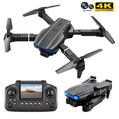 ACTUAL - Dron Doble Cámara 4k Wifi Plegable Bolso Control Con Pantalla