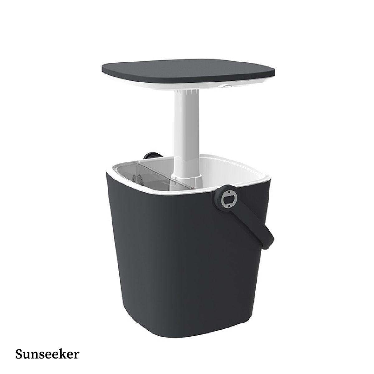 SUNSEEKER - Mesa Cooler Black Portátil Terraza Jardín Sunseeker 14L