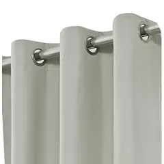OKAY - Cortina Blackout Engomada 132x220 2 Paños Tela Fresca - Crudo